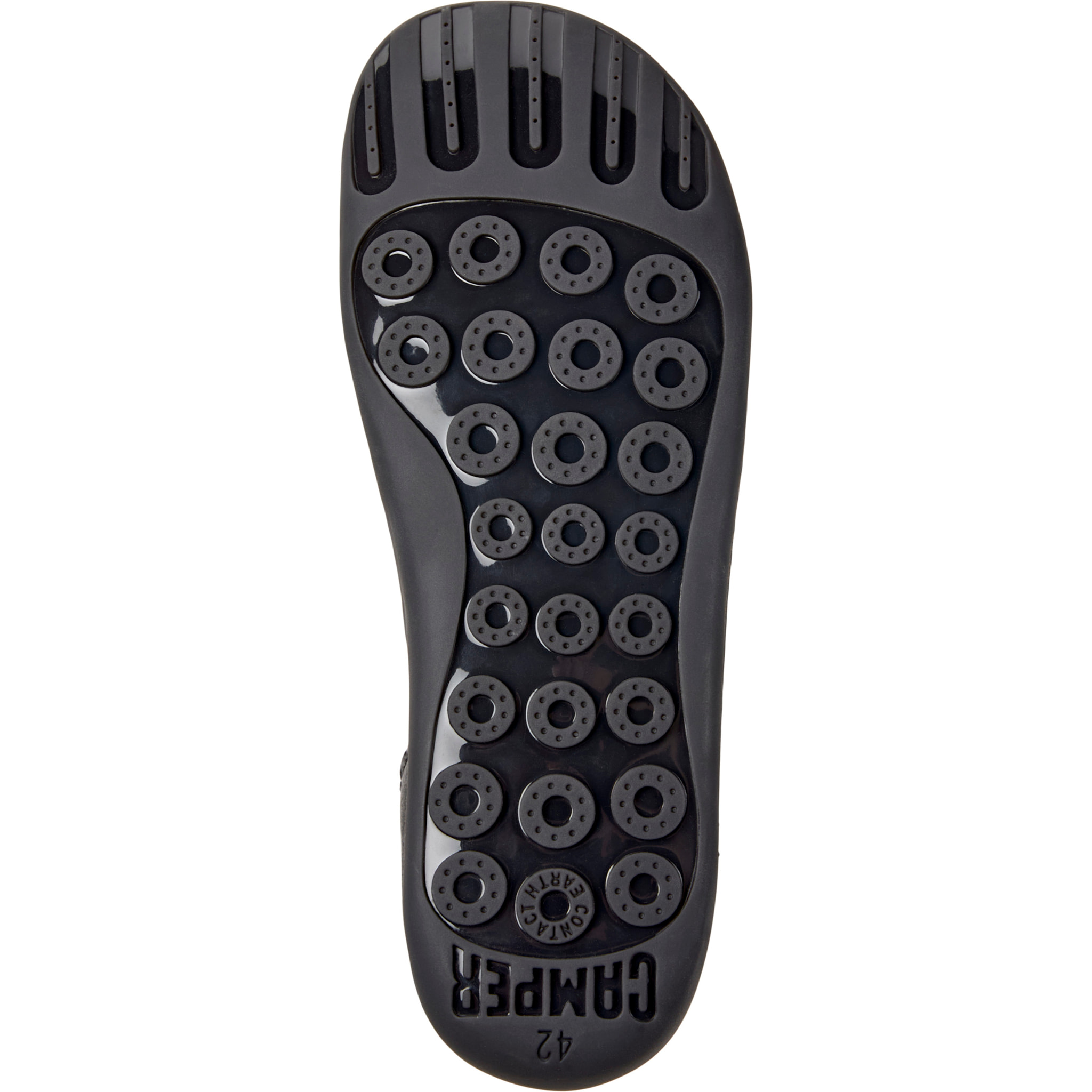 Botines - CAMPER Peu Cami - Negro - Cuero liso