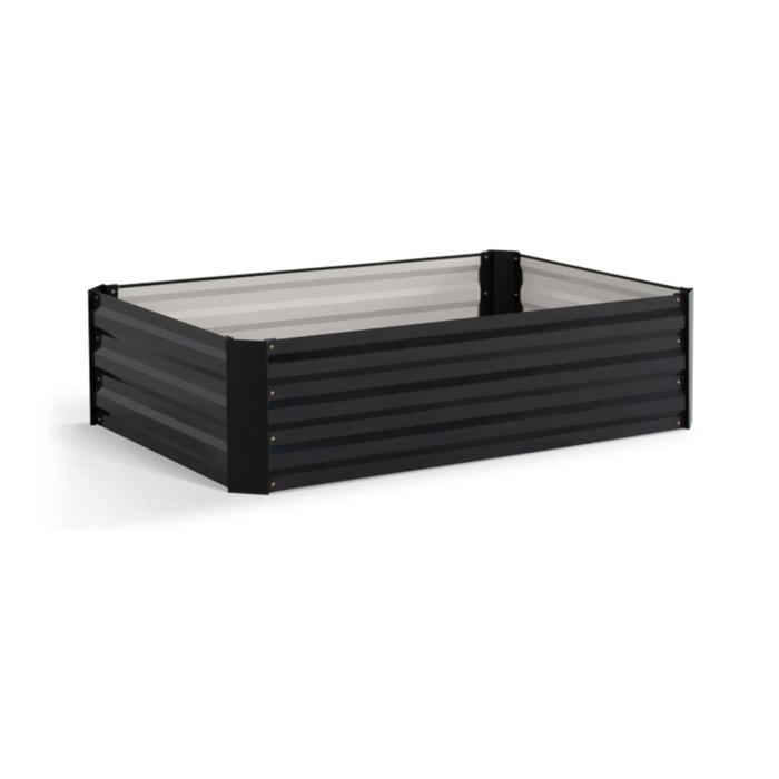 Carré potager en métal