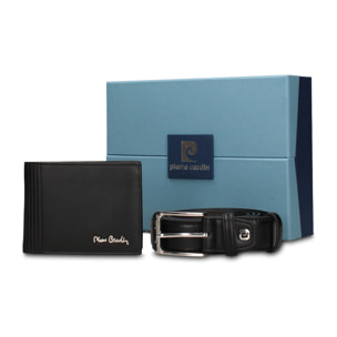 Set portafoglio e cintura uomo in vera pelle - Erebo Ultra