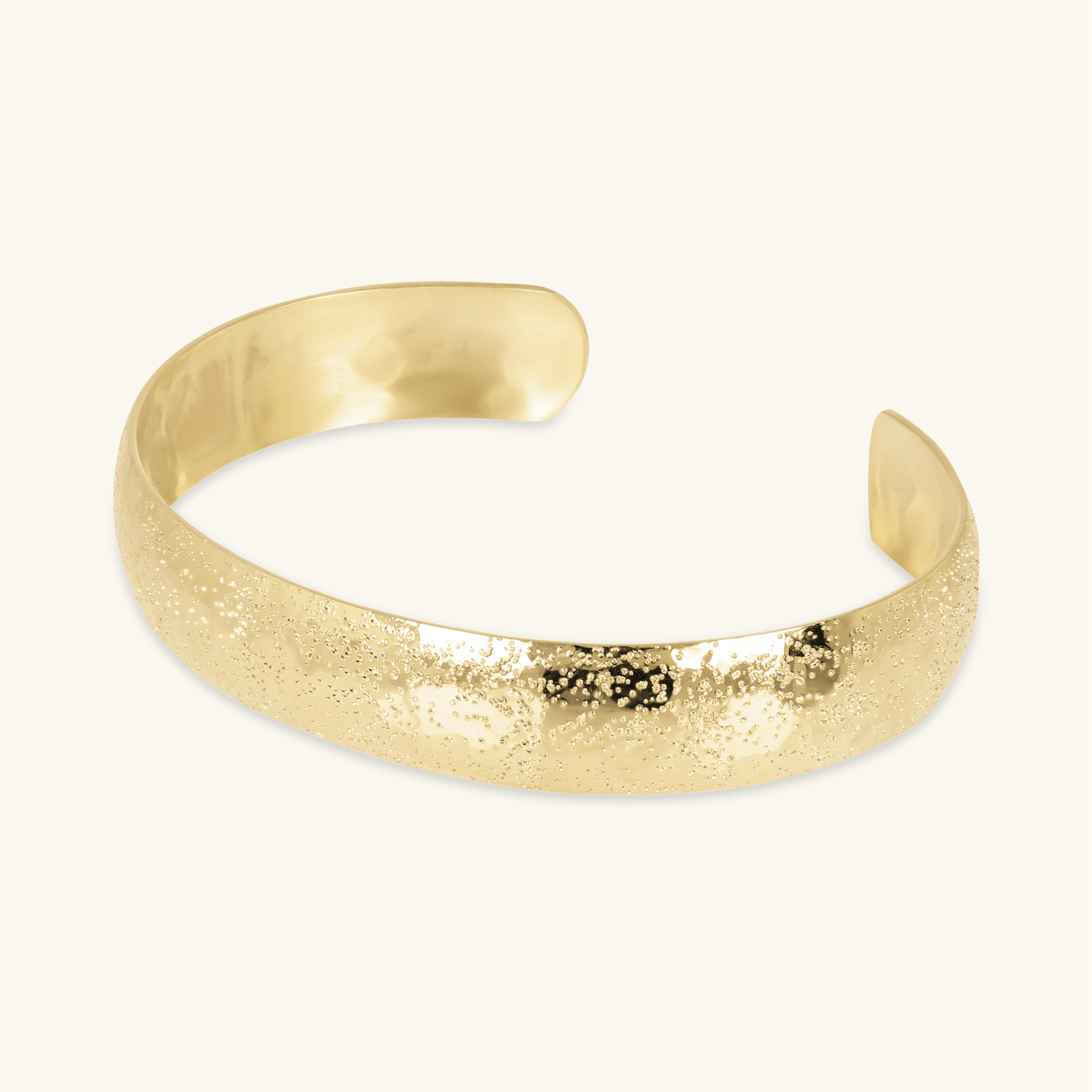 Bracciale a Fascia Rigido Superficie Lavorata