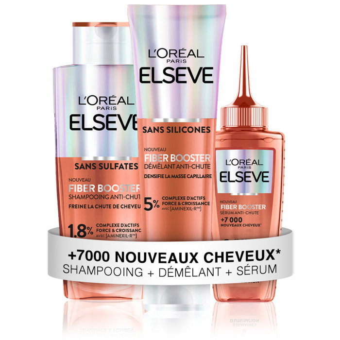 L'Oréal Paris Elseve Fiber Booster Routine Capillaire Anti-Chute Complète