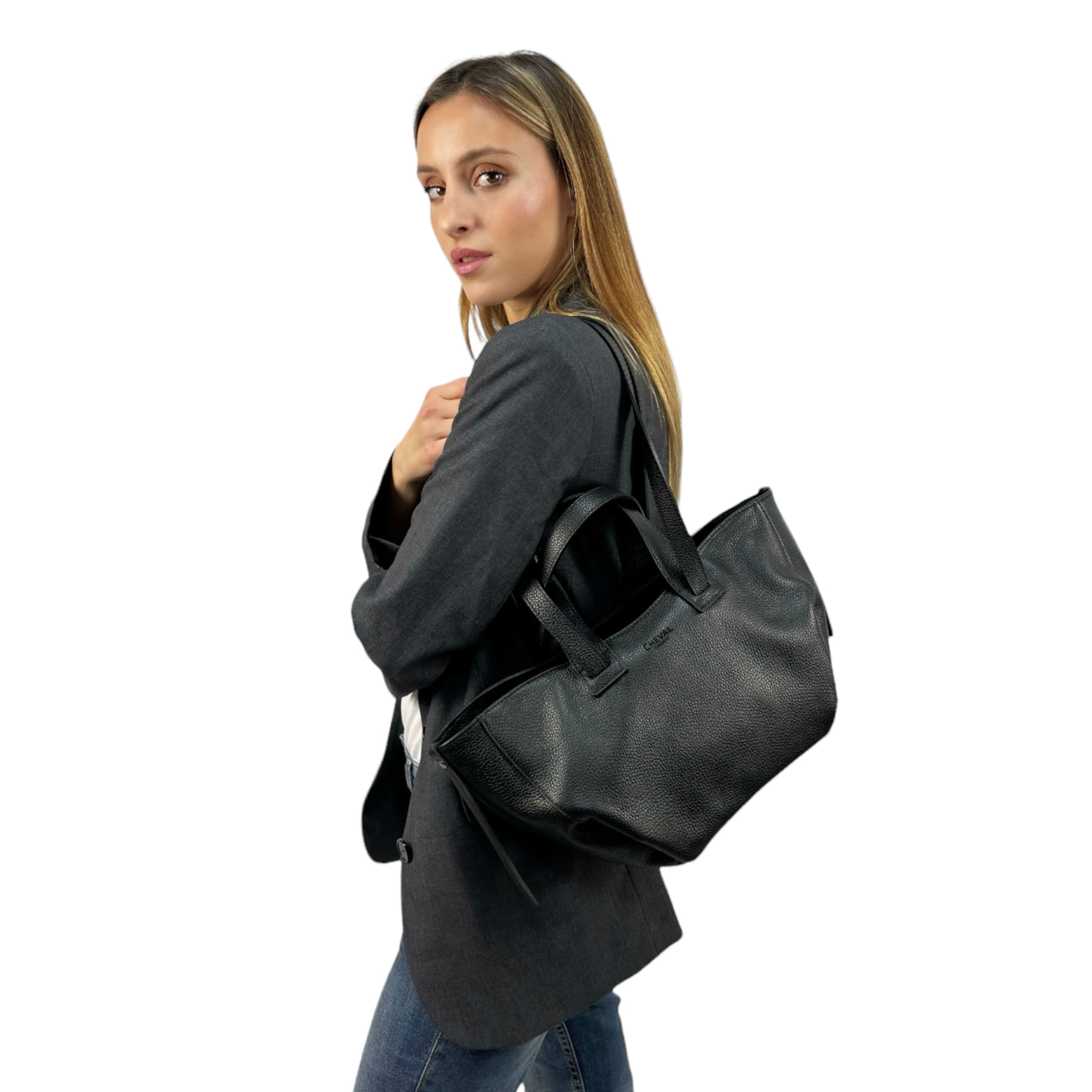 Bolso de hombro Cheval Firenze Ingrid Negro