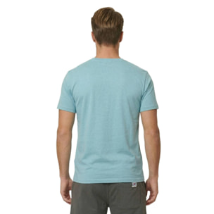 Camiseta de manga corta para hombre con lavado pastel