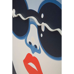 STAMPA C/LED SU TELA CECILLE CM 80X4X120