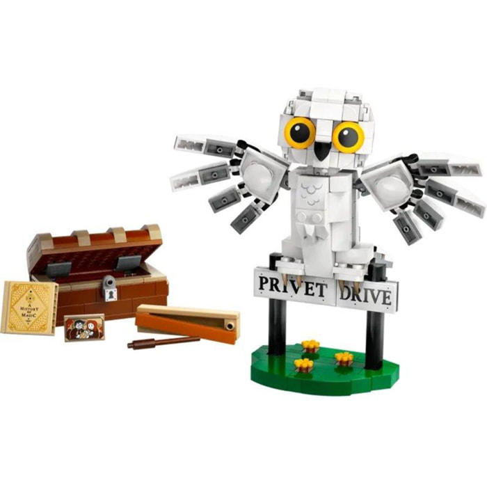 LEGO HARRY POTTER 76425 - EDVIGE AL NUMERO 4 DI PRIVET DRIVE