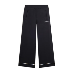 Pantaloni Sportivi Wide Leg Cropped con tasche interne