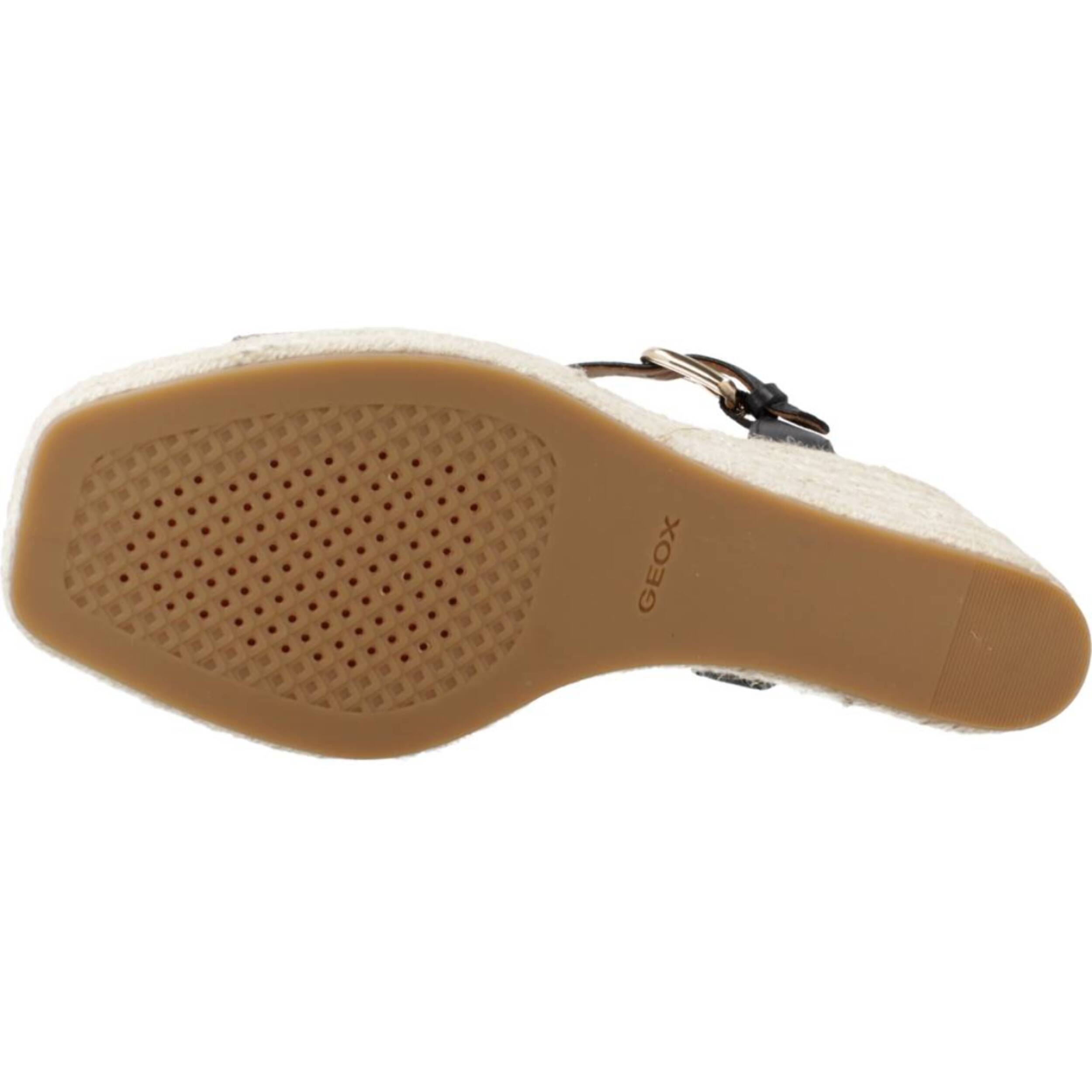 Sandalias Mujer de la marca GEOX  modelo D PANARES C - TUMB.LEA NEGRO