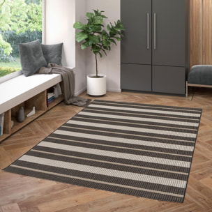Tapis extérieur tissé kilim rectangle SIBE