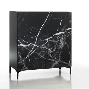 Tomasucci Armoire haute KIM MARBRE NOIR