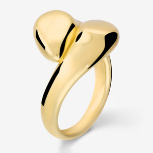 Anello Contrarié Lucido a Scudo