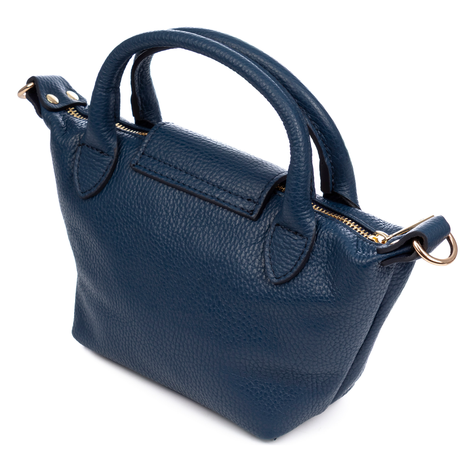 Aurano bolso bandolera tipo Tote mujer. Piel auténtica Dollaro bitono.