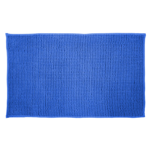 TAPPETO BAGNO SCENDI DOCCIA 100% POLIESTERE BLU