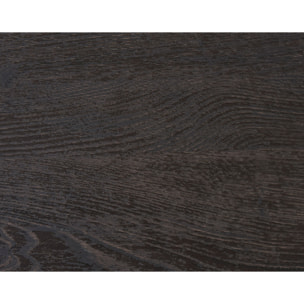 Oliva - table basse - effet bois - 120 cm - Noir