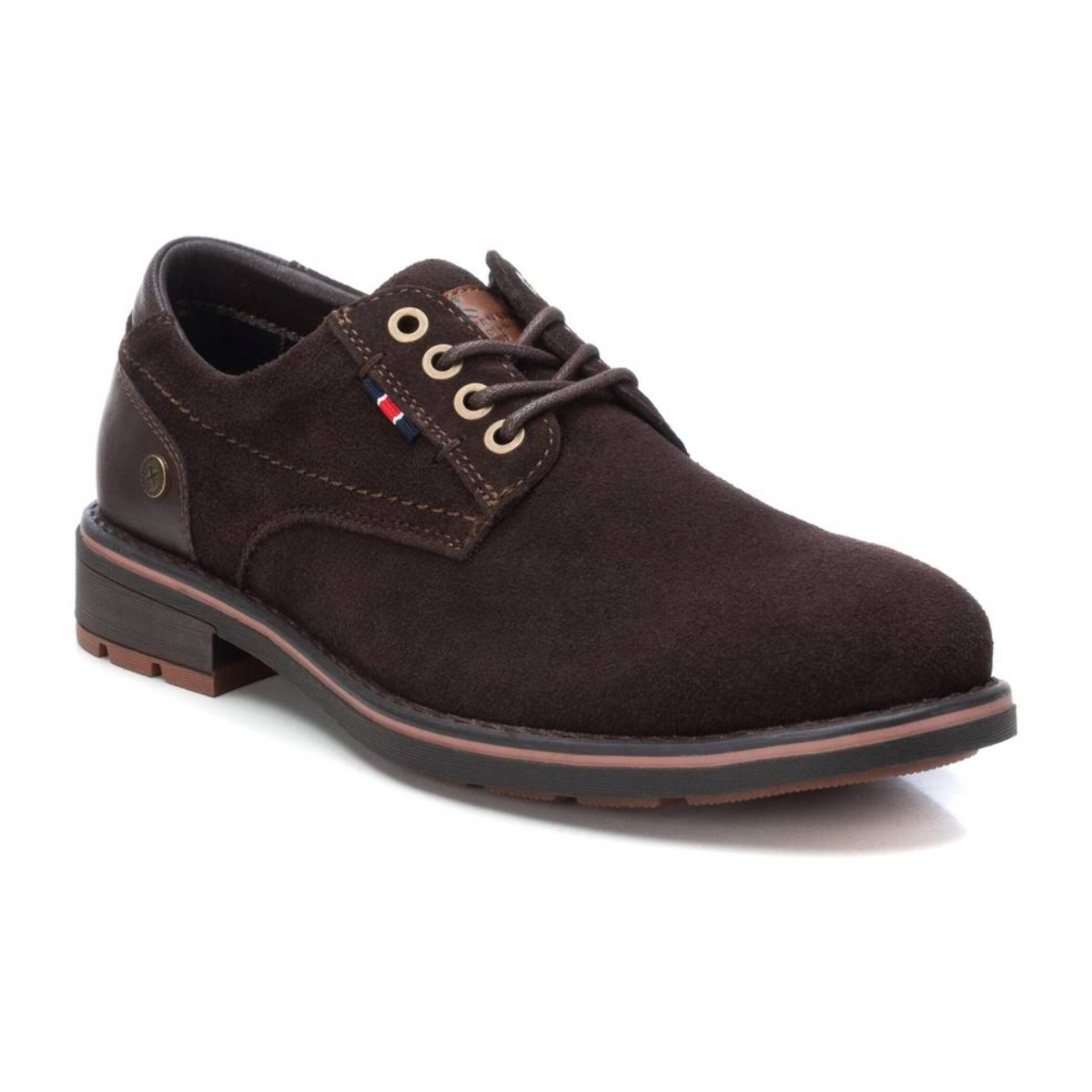 Zapato blucher/derby de piel marron