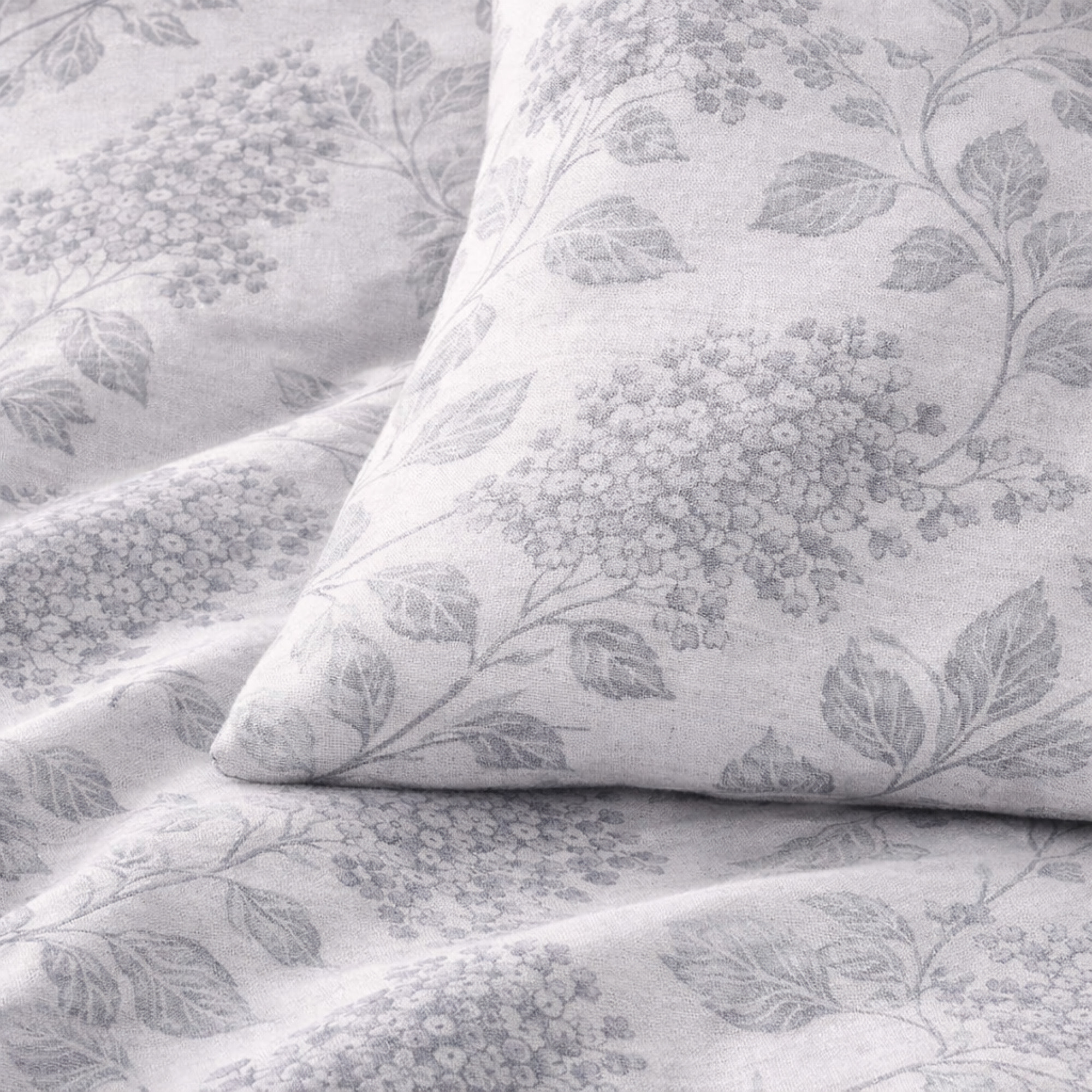 LAURA BIAGIOTTI Completo Letto Matrimoniali in Percalle Stampato Biham_grigio