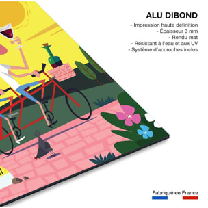 Tableau vive la provence Tableau alu Dibond