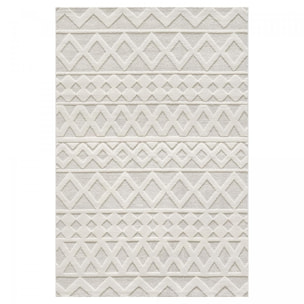 Tapis salon et chambre tissé motif simple TEMO