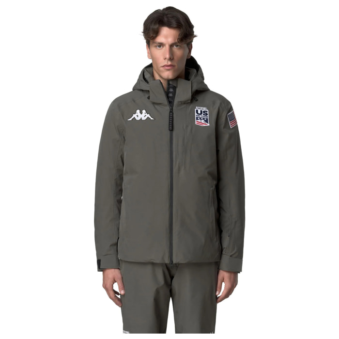 Kappa - Chaquetas Hombre Verde - 8Cento 806 Us