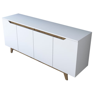 Buffet en bois "Gondol" - 180 x 45 x 79 cm - Blanc