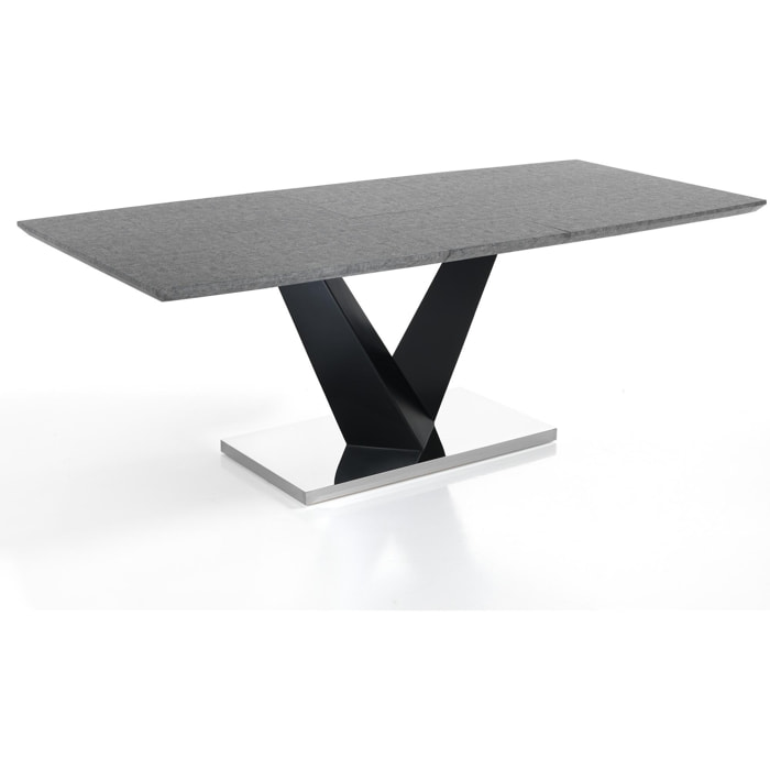 Tomasucci Table extensible VALY CEMENT Multicolore