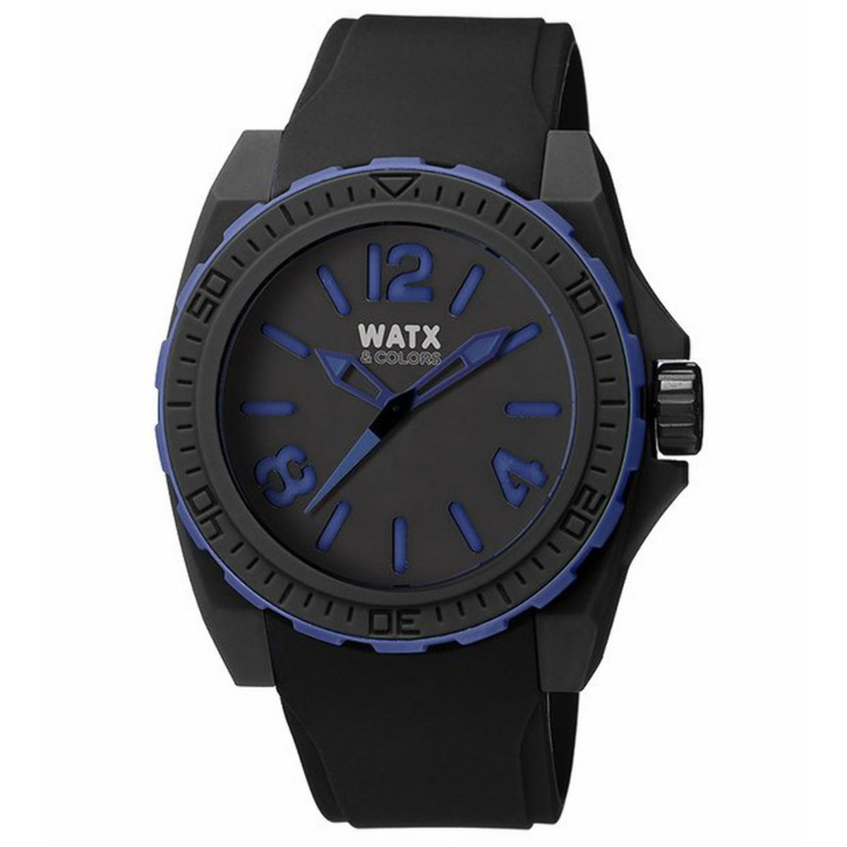 Reloj Watxandco RWA1801 Hombre Analogico Cuarzo con Correa de Caucho