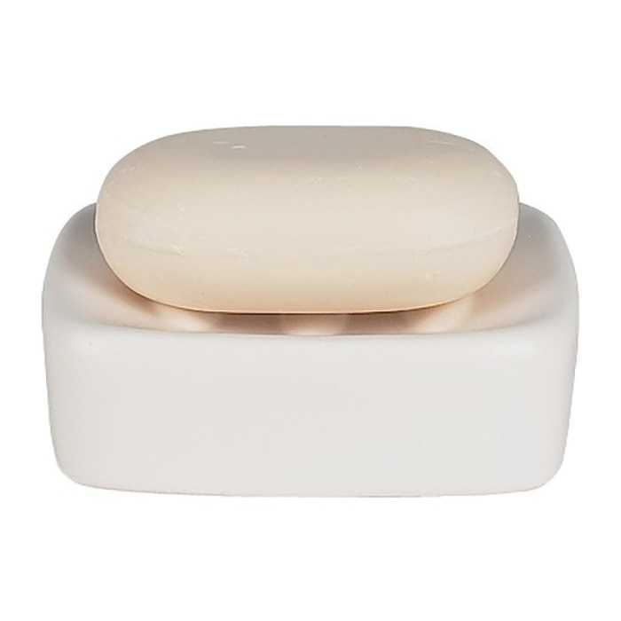 Porte savon Céramique RETRO Blanc Spirella