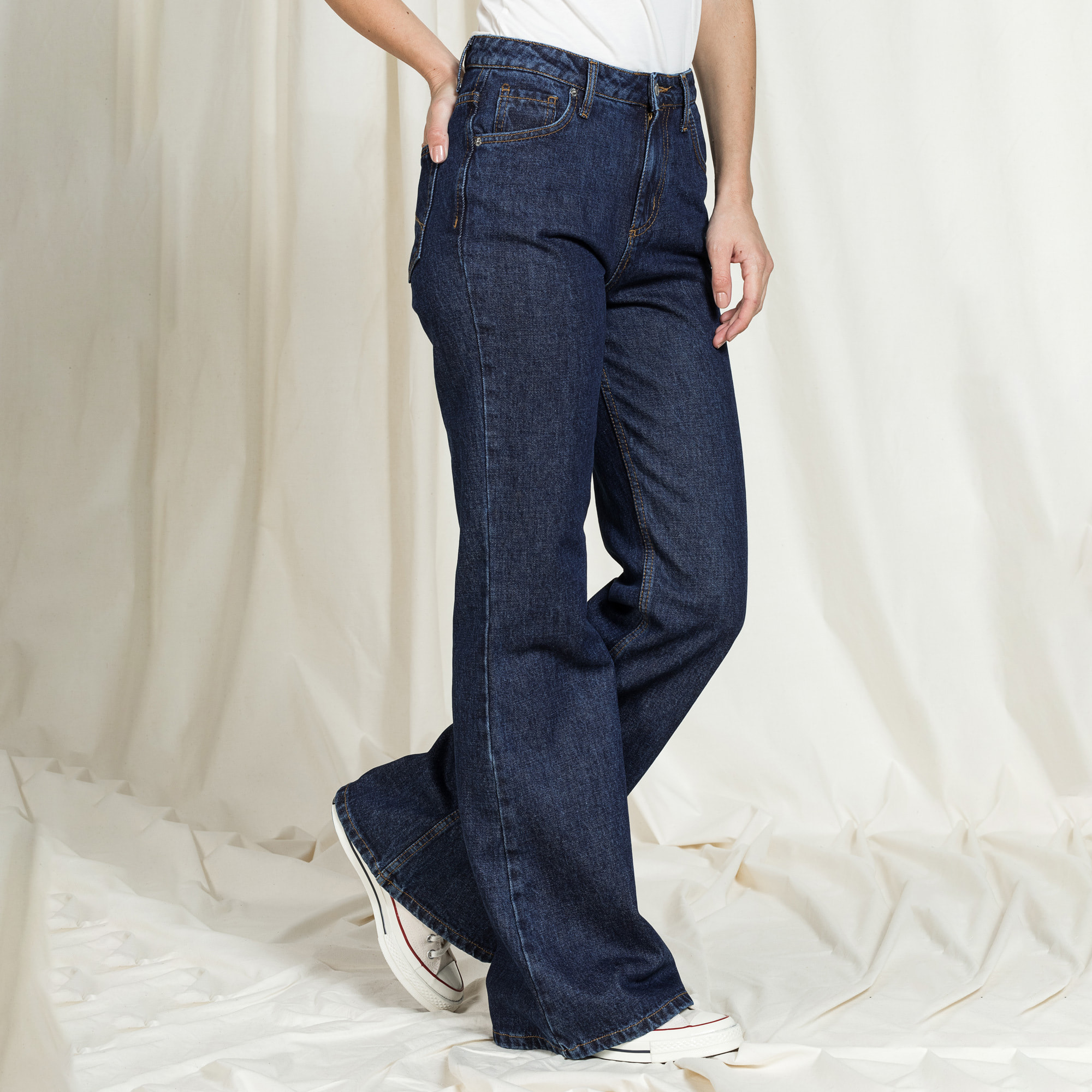 JEANS A ZAMPA REPLICA ANNI 70 IN DENIM 13,3oz