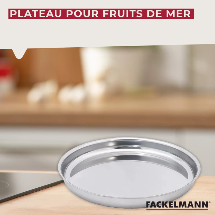 Lot de 2 plateaux pour fruits de mer 34,7 cm Fackelmann Spécialités Culinaires