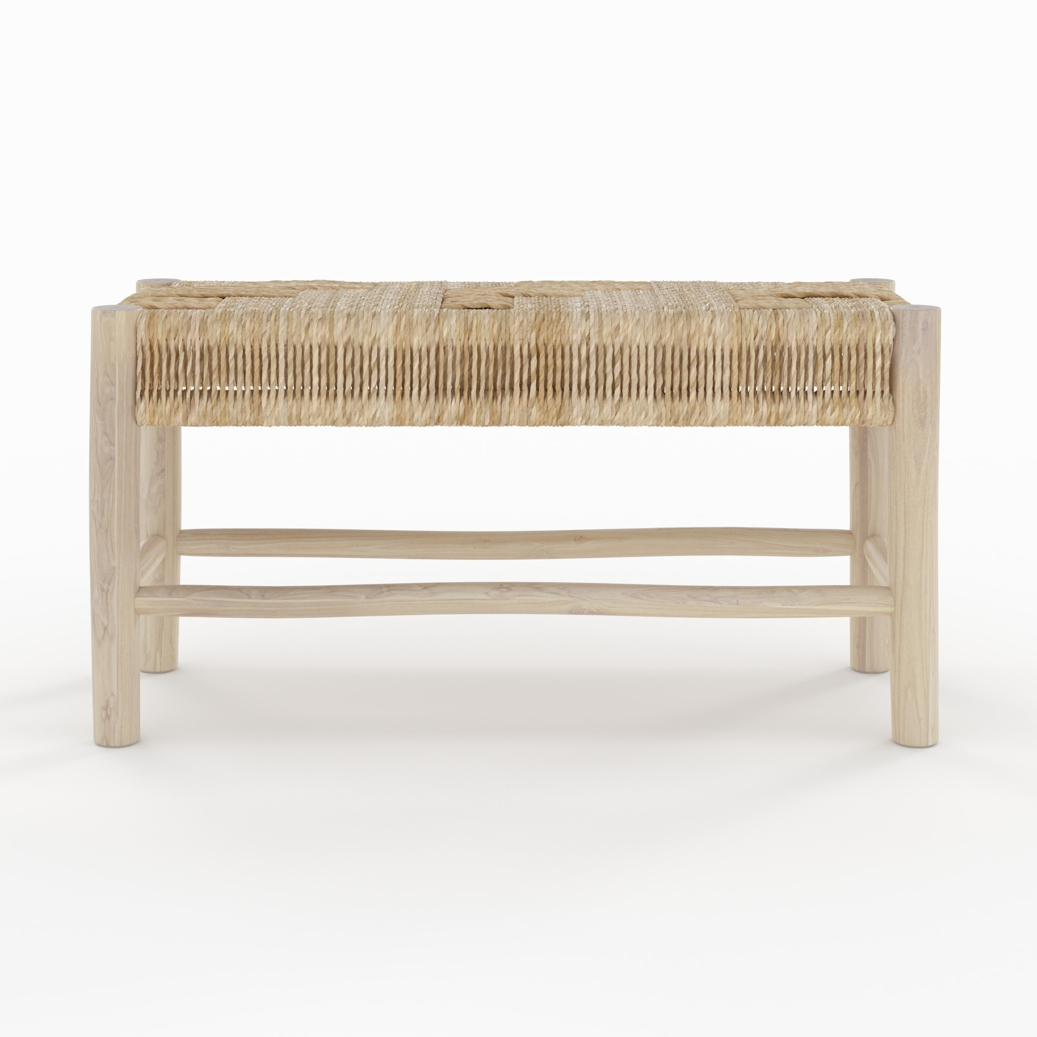 Banc 2 places en branche de teck - Popa