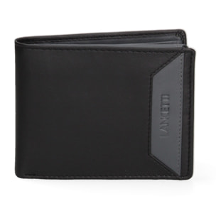Portafoglio uomo vera pelle - Modello False - Casual - 12.0 x 9.5 x 2.0 cm