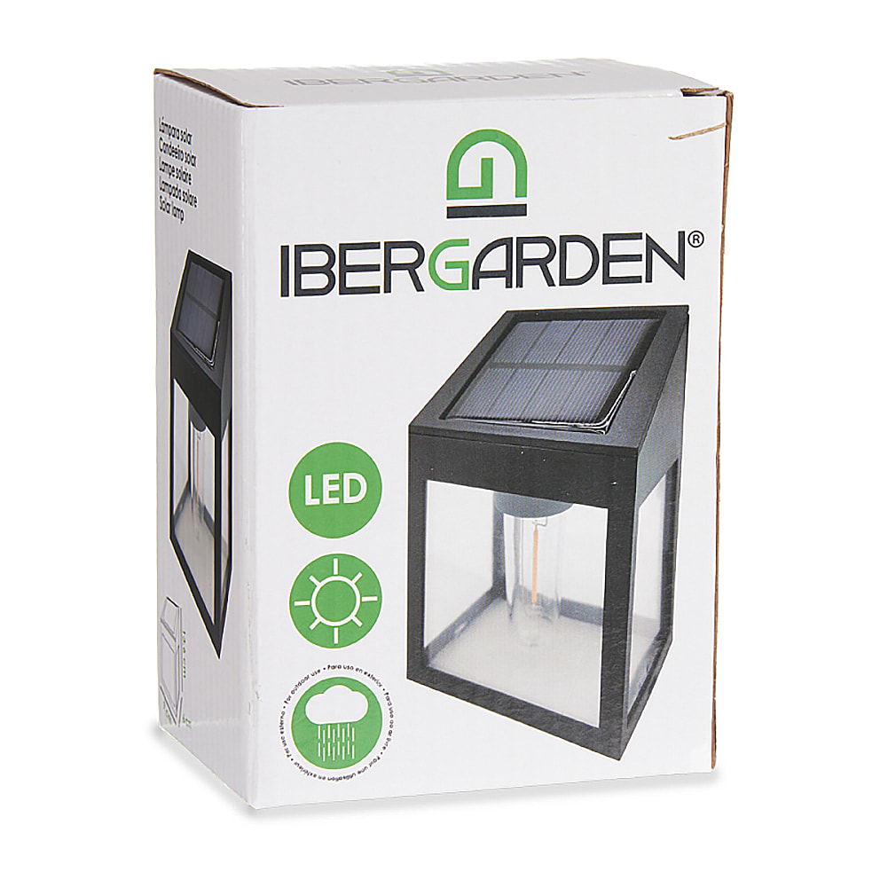 Applique solare con motivo luce calda.