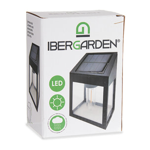 Applique solare con motivo luce calda.