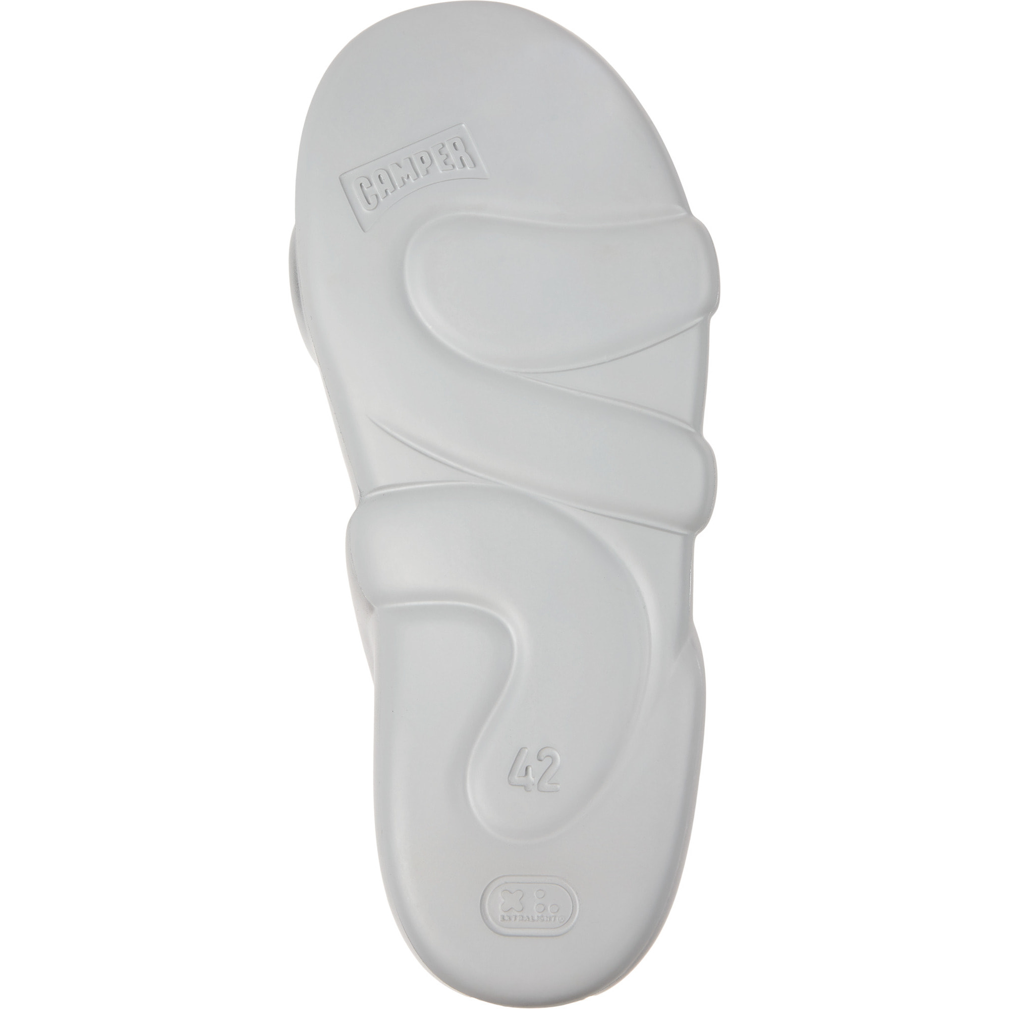 Sandali - CAMPER Kobarah Flat - Grigio - Sintetico