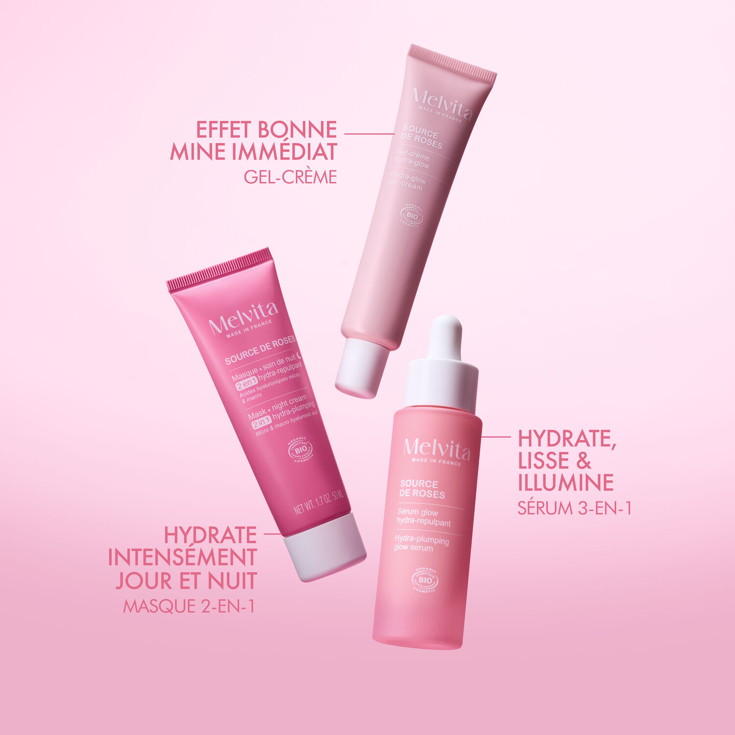 Source de Roses - Gel-Crème Hydra Glow 50ml