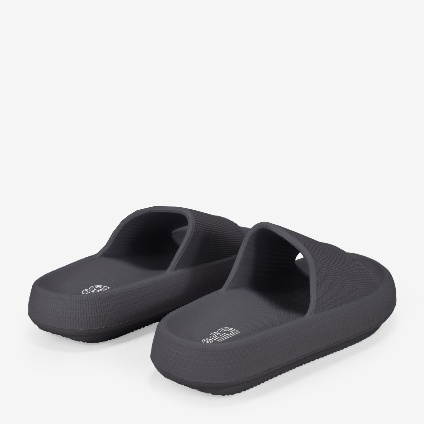 Sandalias con plataforma grises de goma