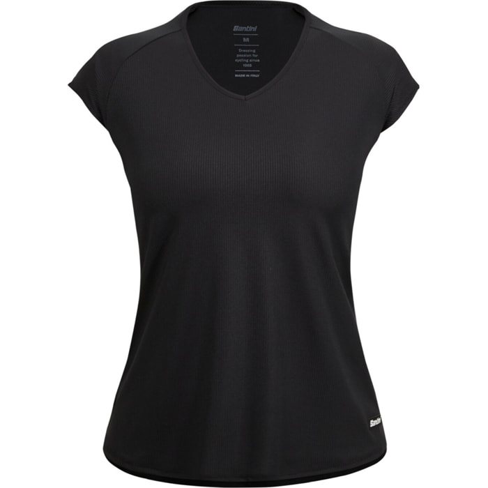 Court - Tennis T-Shirt Donna - Nero - Donna
