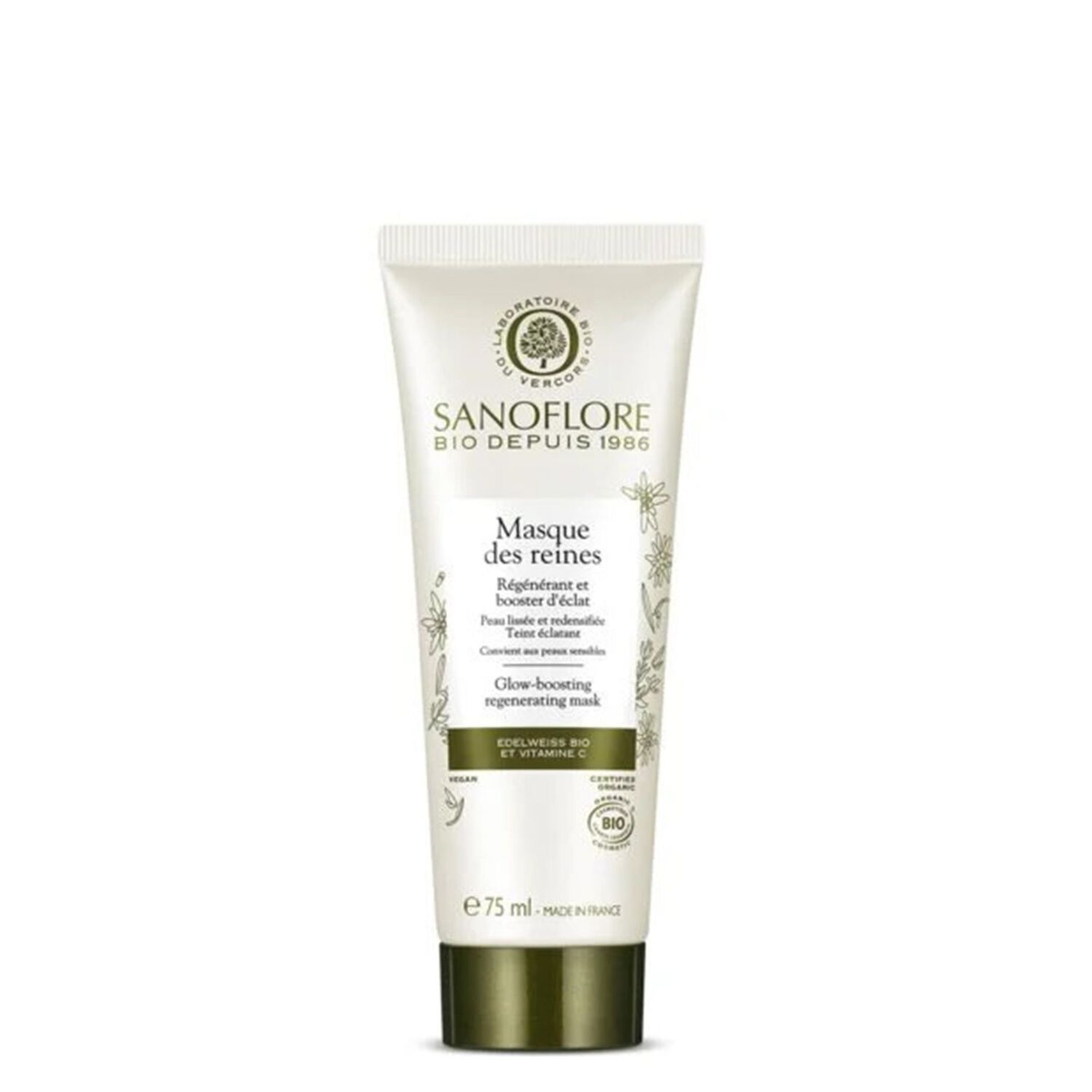 Reines - Masque Anti-Age Eclat Certifié Bio