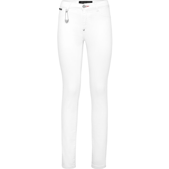 PHILIPP PLEIN Jegging de cintura alta ICONIC PLEIN