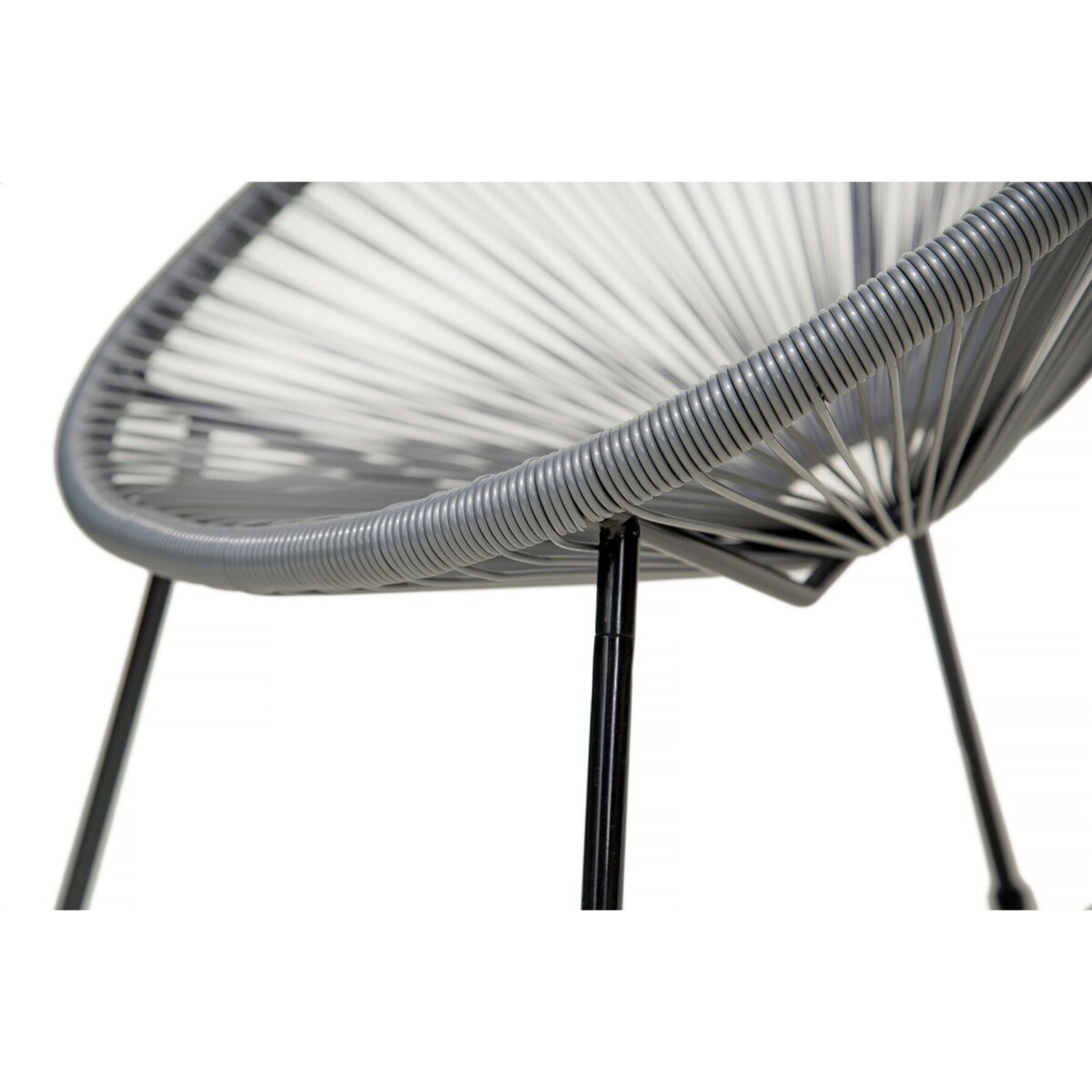 Lot de 2 fauteuils de jardin "Ania" - Gris