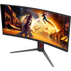 Ecran PC Gamer AOC CU34G4Z 34" Incurvé 1500R UWQHD 240Hz Fast VA HDR 400 Adaptive-Sync