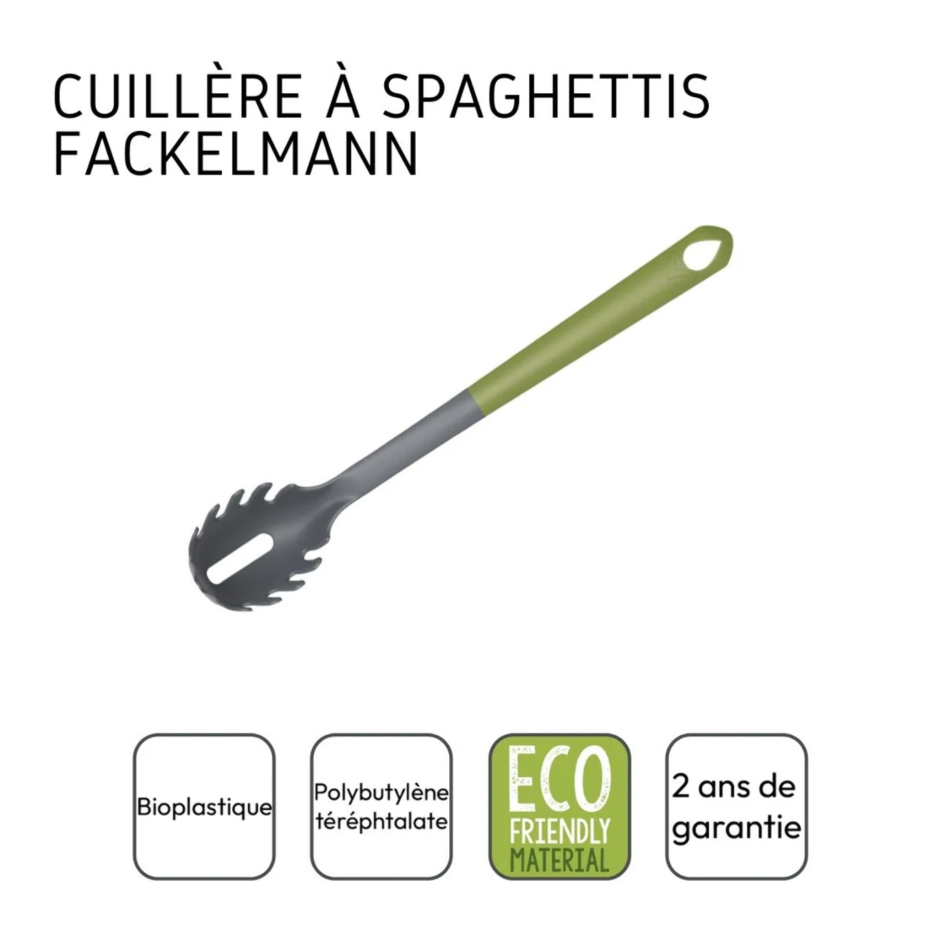 Cuillère à spaghettis avec fonction dosage Fackelmann Gamme Zéro