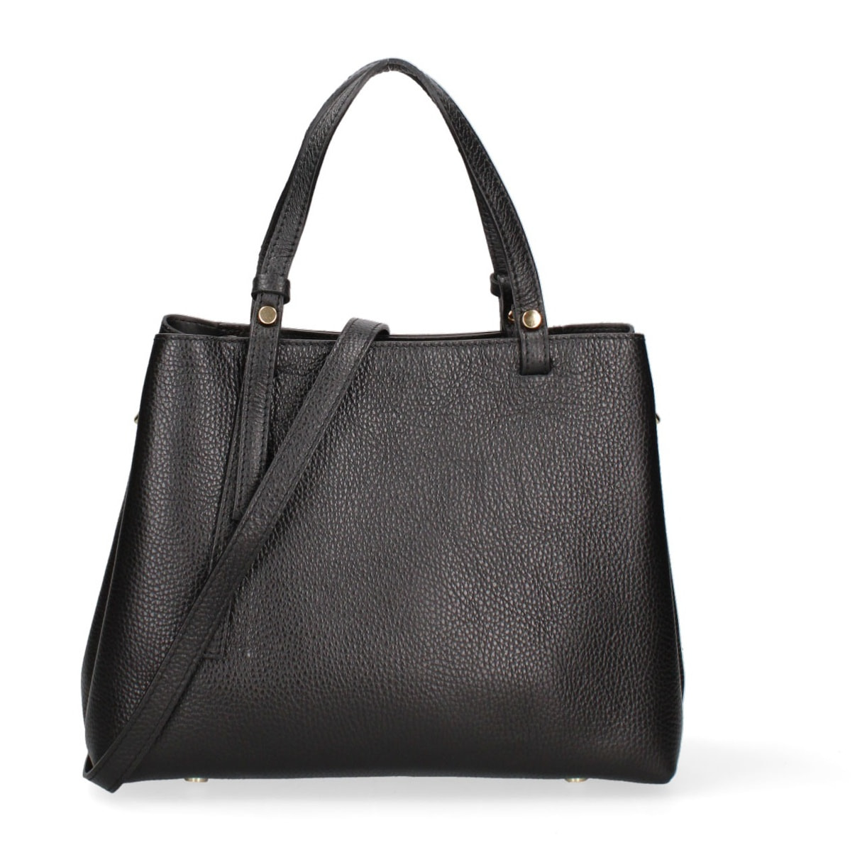 Borsa a mano da donna Made in Italy - Modello Novara Ultra - 100% pelle - 28.0 x 21.0 x 12.0 cm