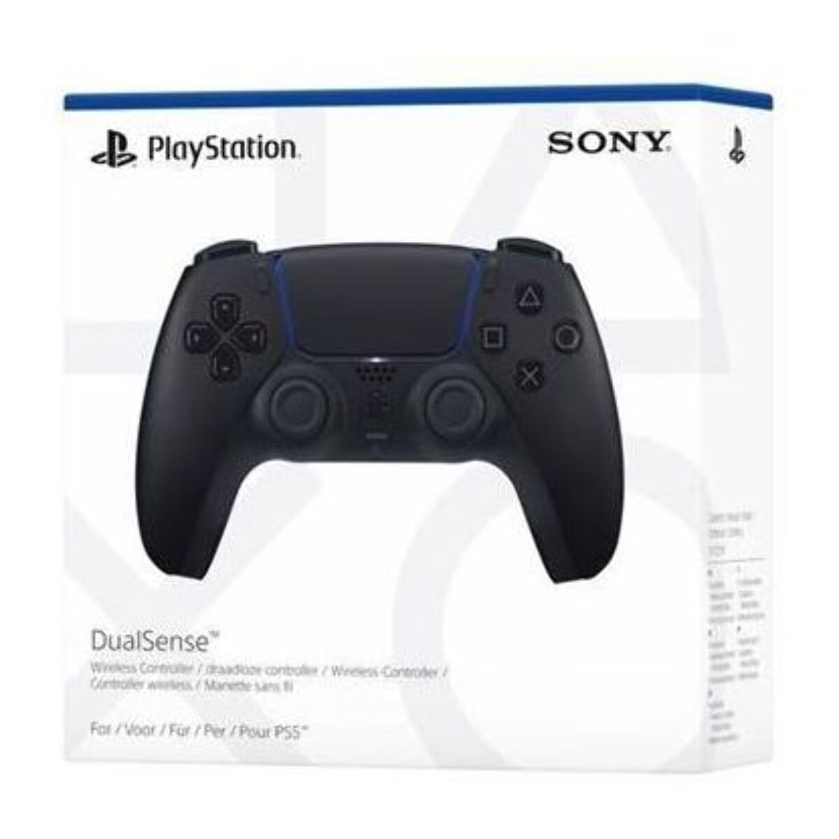 Manette SONY DUALSENSE MIDNIGHT NOIR PS5