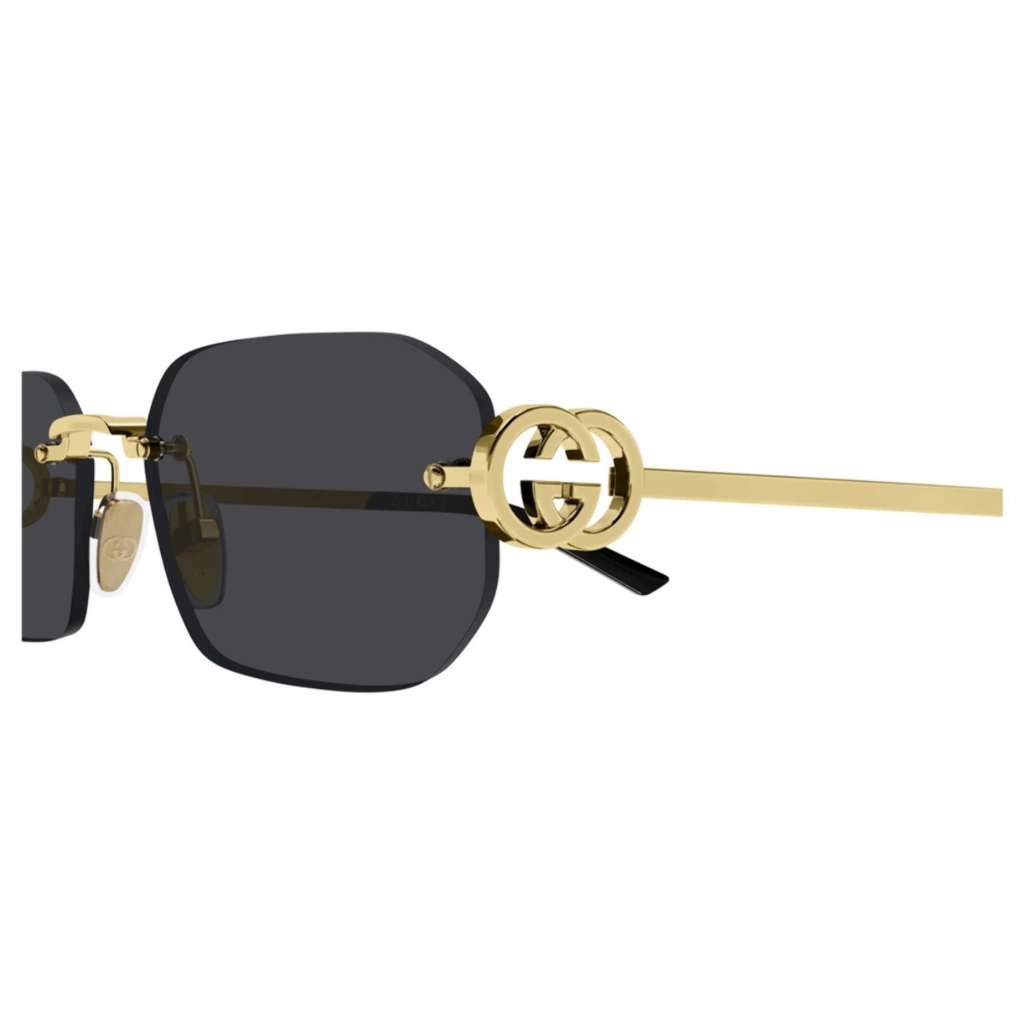 Gafas de Sol Gucci GG2228S-001 de Metal Mujer 57 mm