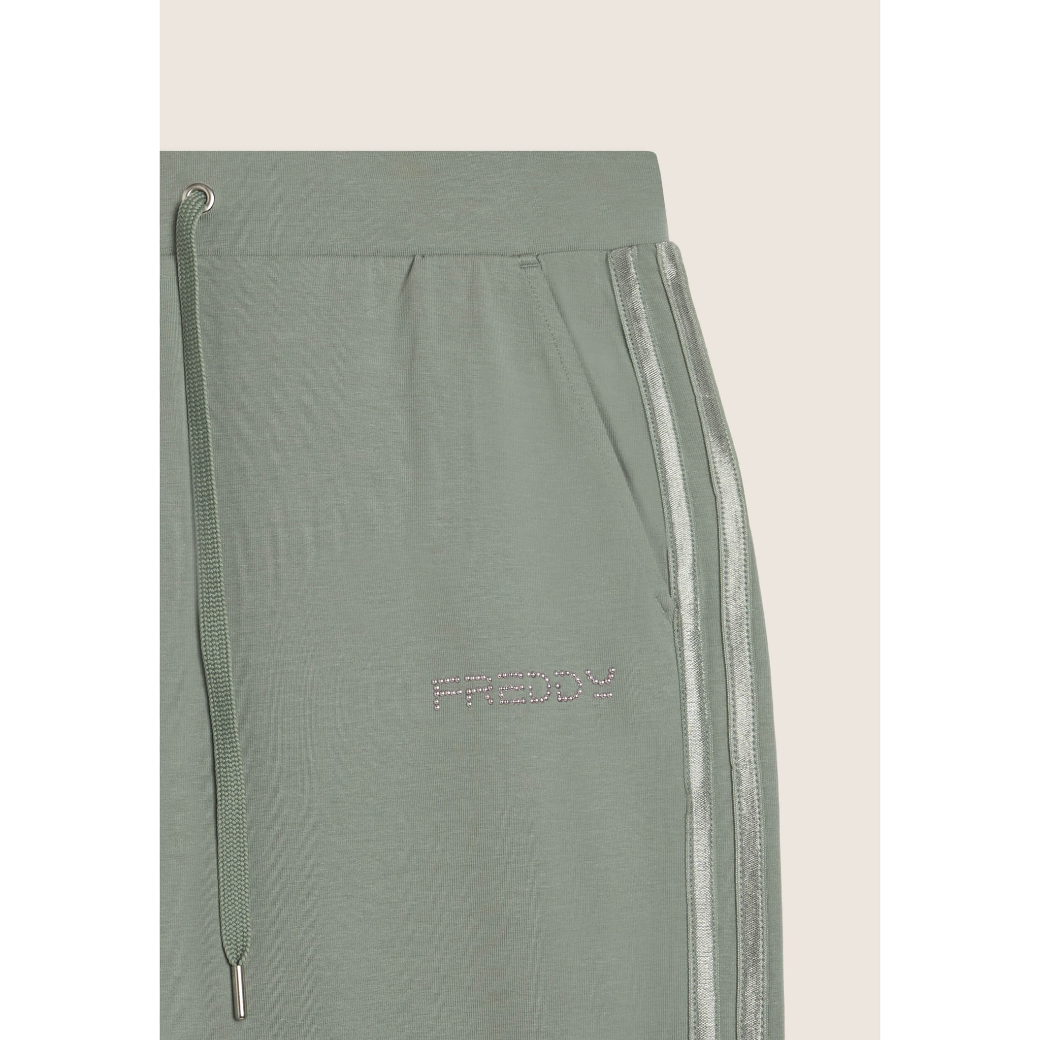 Pantaloni Sportivi Cropped vestibilità Comfort Wide Leg