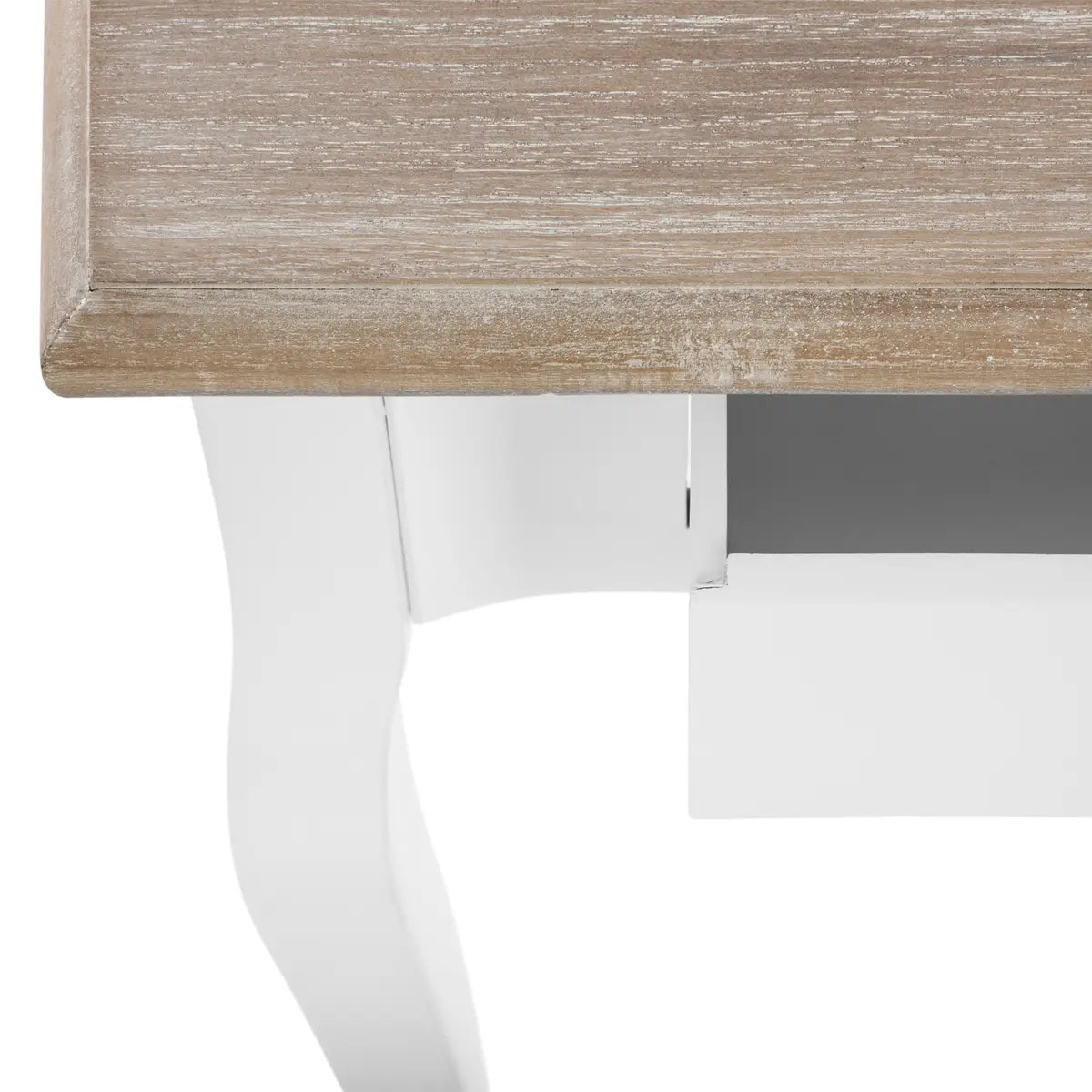 Table de chevet "Chrysa" blanc H65,5cm
