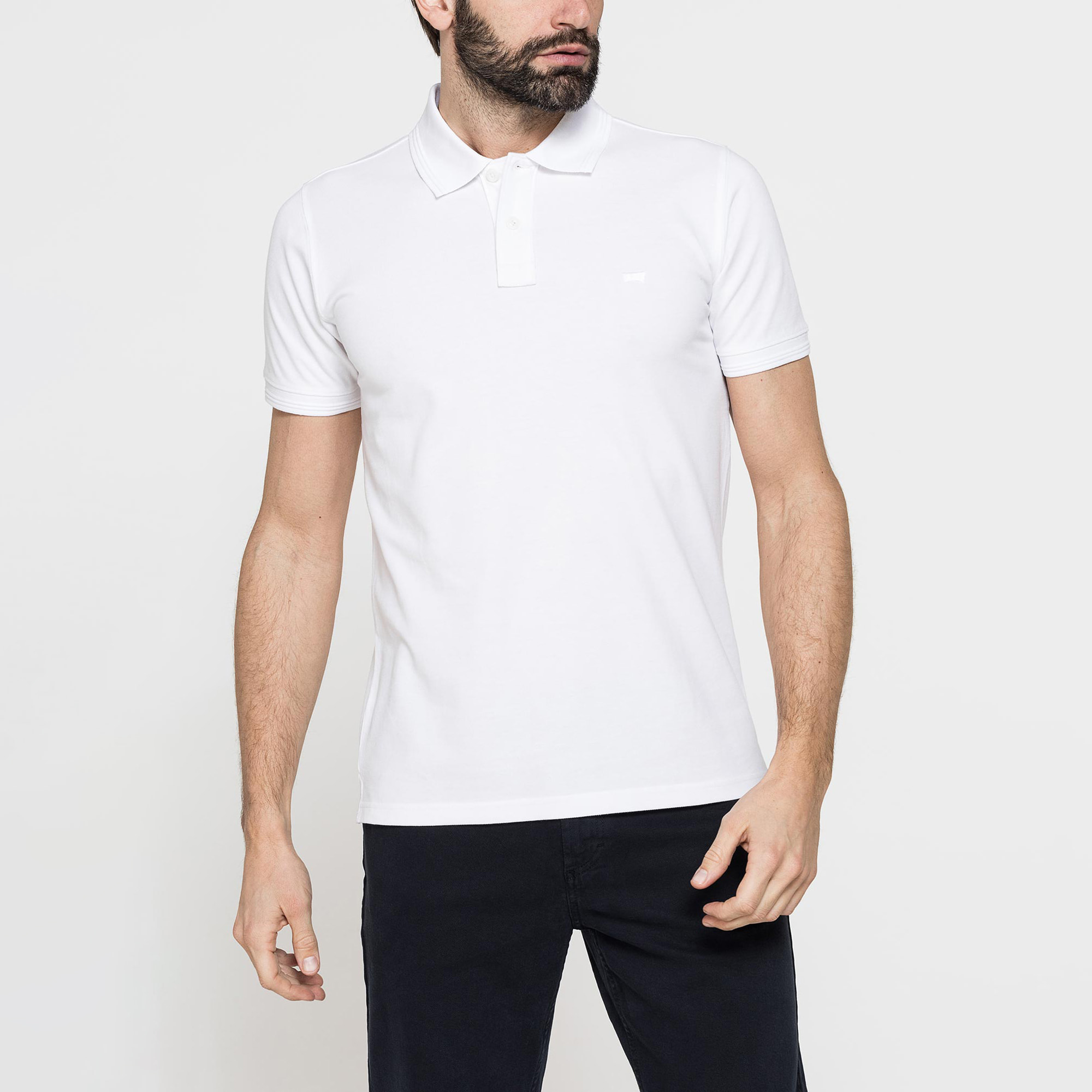 POLO MANICA CORTA IN PIQUET DI COTONE ORGANICO