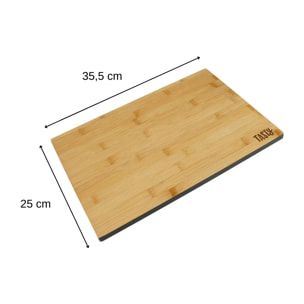 Grande planche à découper en bambou 35,5 x 25 cm Tasty Core