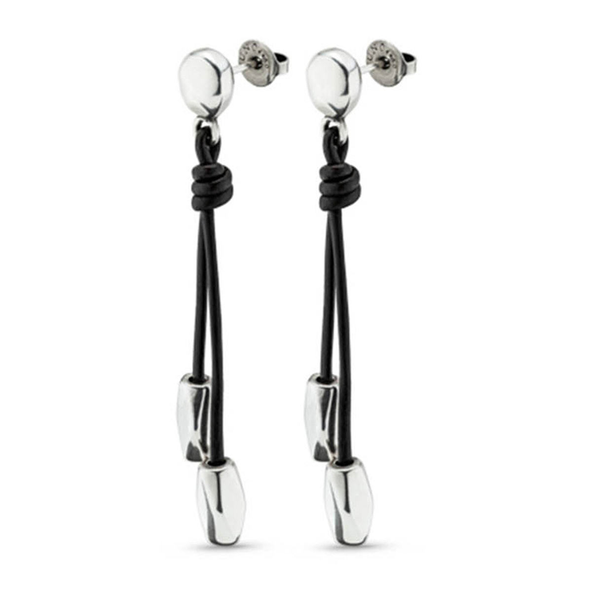 Pendiente Paths PLATEADO U