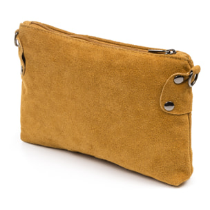 Savina Borsa a tracolla Donna.Pelle autentica Scamosciata